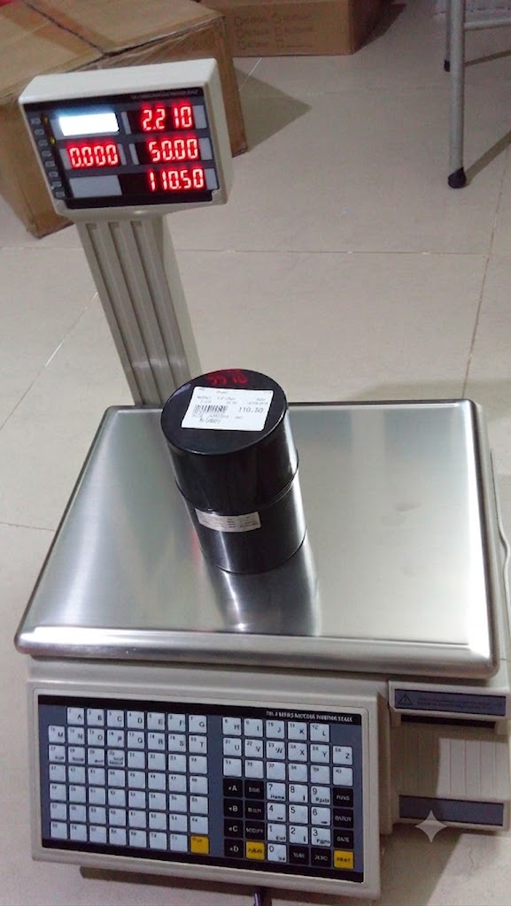 Cân siêu thị ATS-F5000 in mã vạch